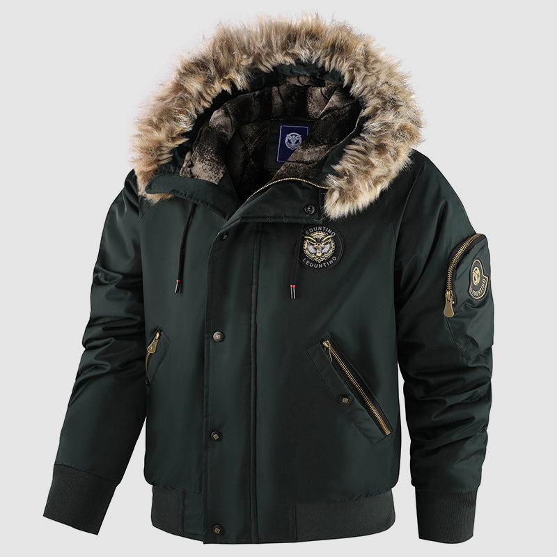 Drune | Bomber-Style Winterjacke mit Innenfutter