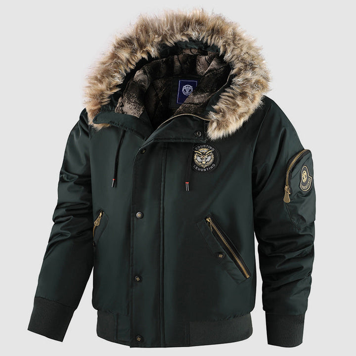 Drune | Bomber-Style Winterjacke mit Innenfutter