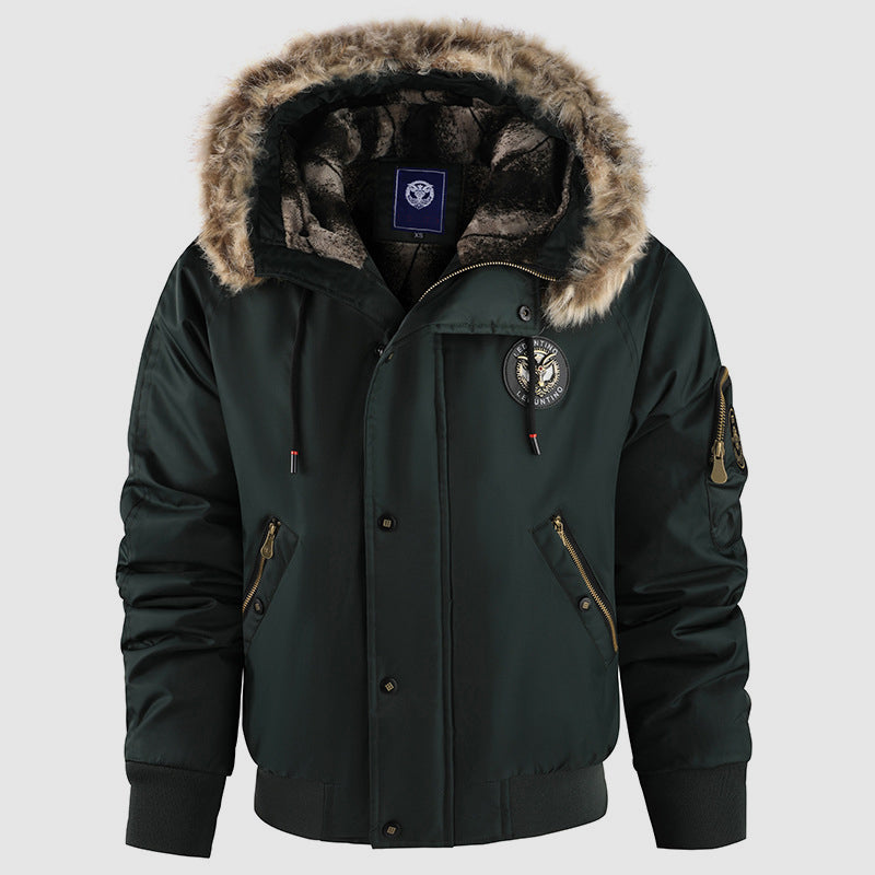 Drune | Bomber-Style Winterjacke mit Innenfutter