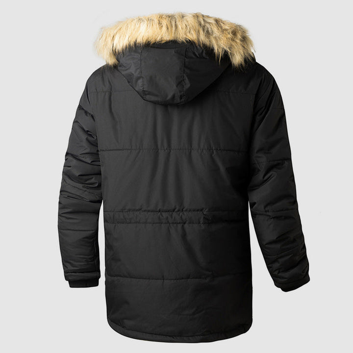 Drune | Outdoor Parka mit abnehmbarer Kapuze und innerem Fleece-Futter
