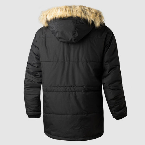 Drune | Outdoor Parka mit abnehmbarer Kapuze und innerem Fleece-Futter