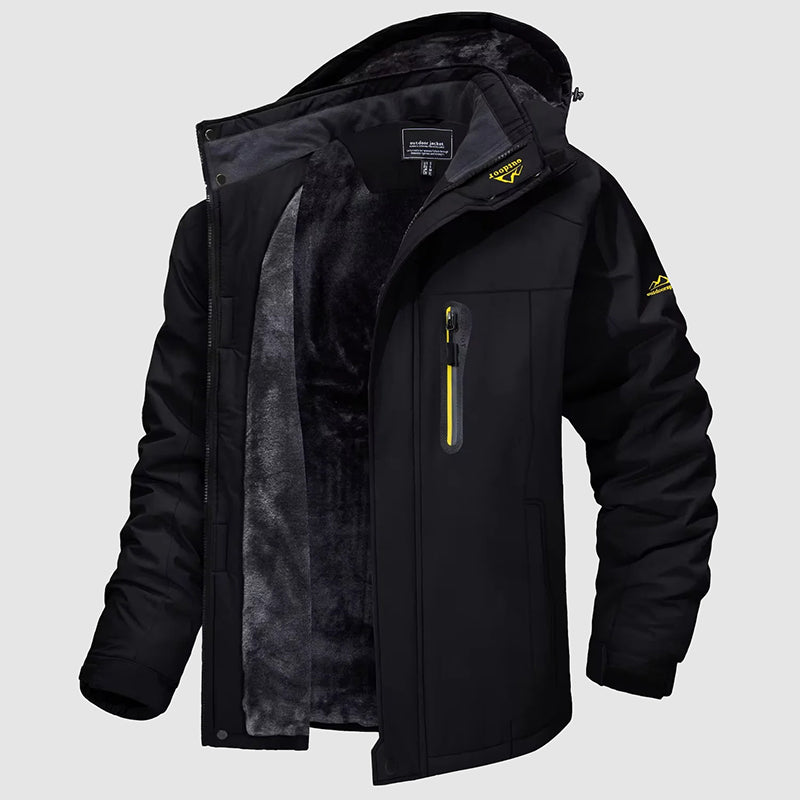Drune | Outdoor wasserdichte Skijacke mit Fleece-Futter