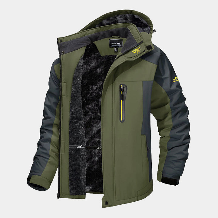 Drune | Wasserdichte Skijacke mit Fleece-Futter