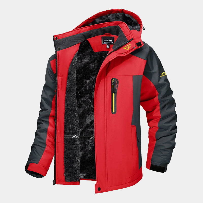 Drune | Wasserdichte Skijacke mit Fleece-Futter