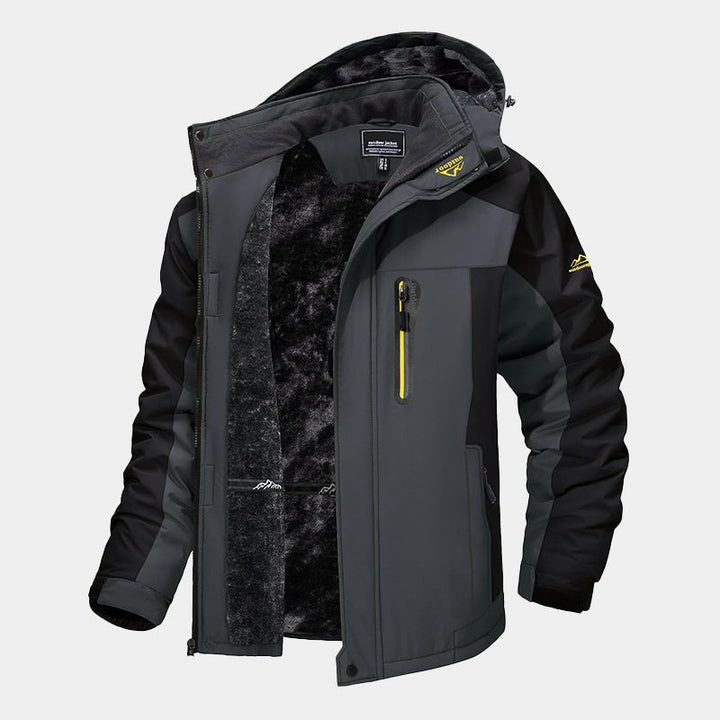 Drune | Wasserdichte Skijacke mit Fleece-Futter