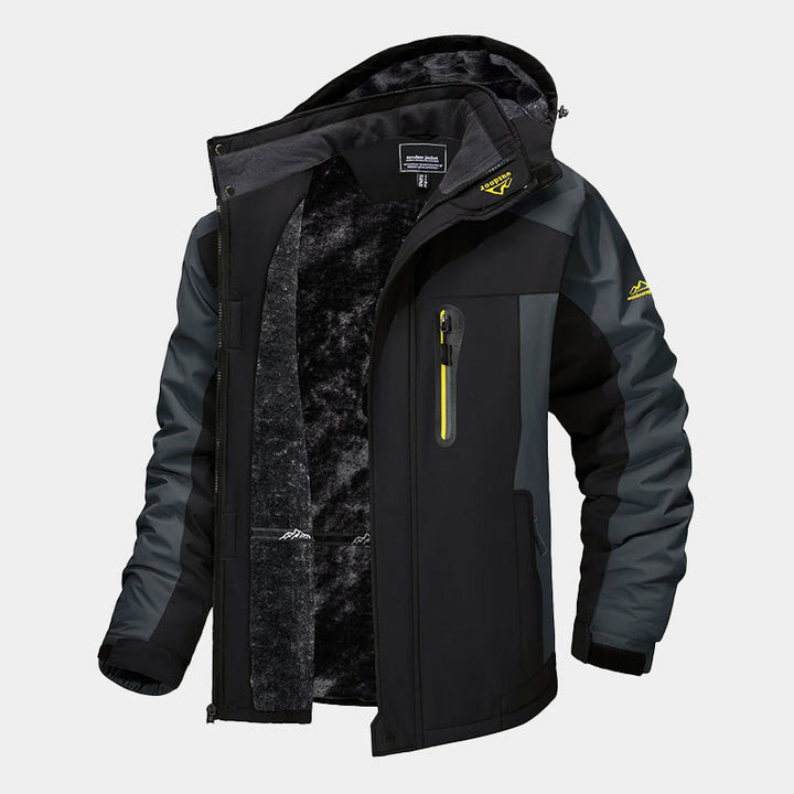 Drune | Wasserdichte Skijacke mit Fleece-Futter
