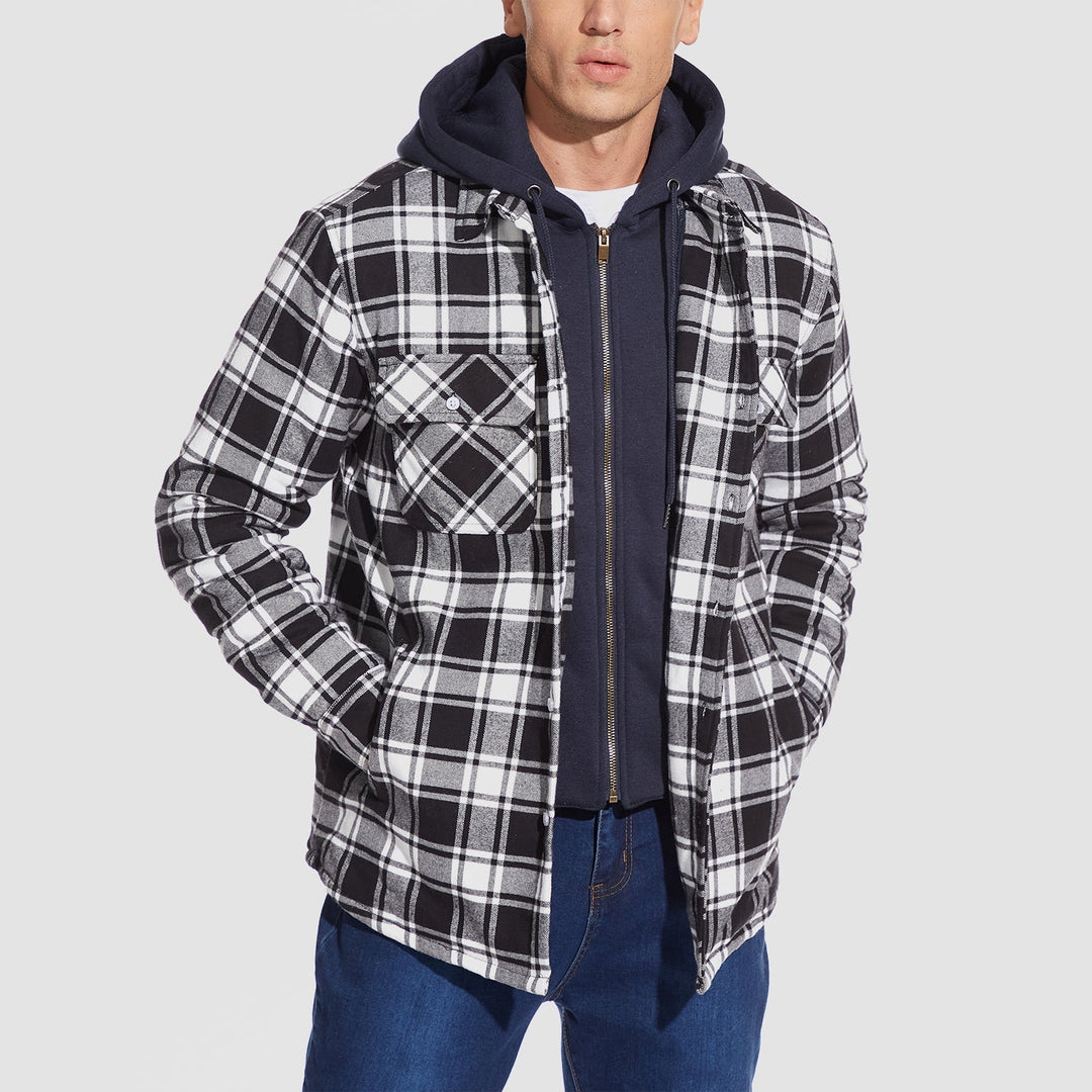 Drune | Stilvolle Warme Kapuzenjacke