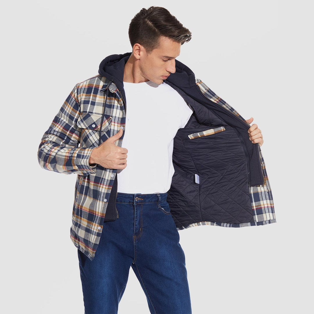 Drune | Stilvolle Warme Kapuzenjacke