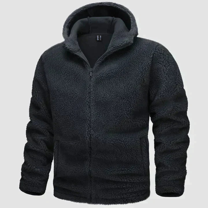 Drune | Bequeme Teddy Fleece Jacke für Männer
