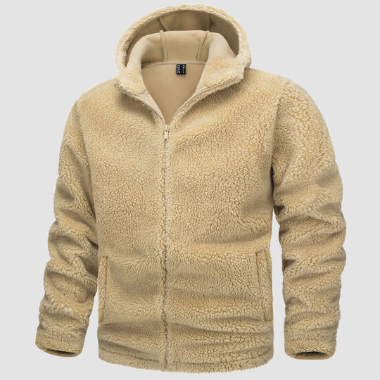 Drune | Bequeme Teddy Fleece Jacke für Männer