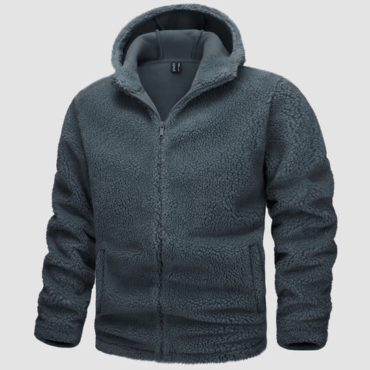 Drune | Bequeme Teddy Fleece Jacke für Männer