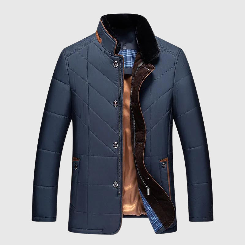 Drune | Steppjacke mit Isolierung für den Winter