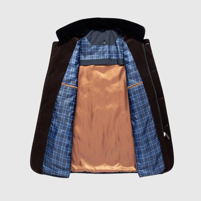 Drune | Steppjacke mit Isolierung für den Winter
