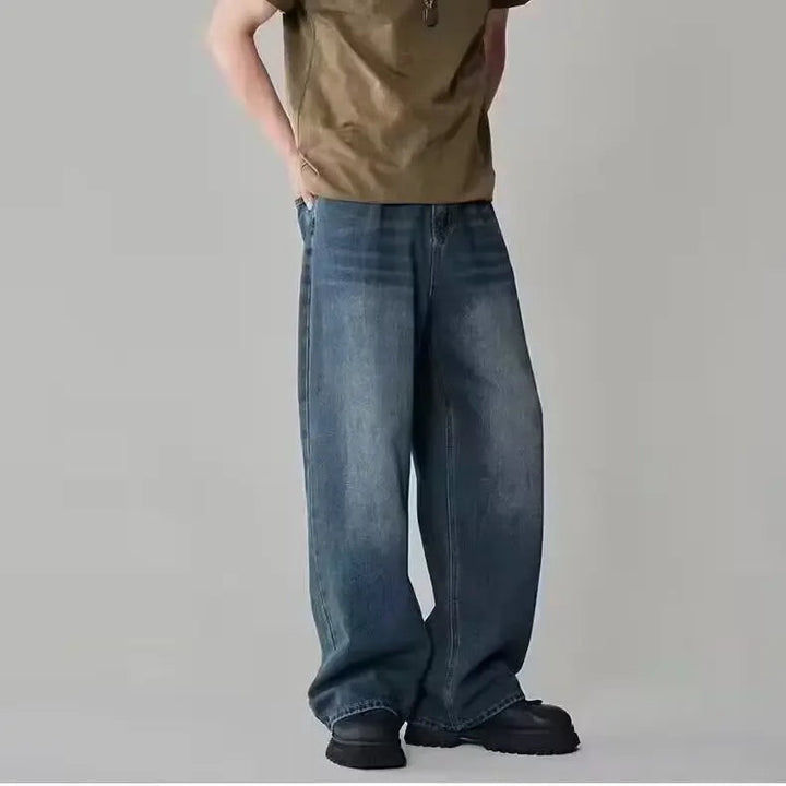 Drune | Weite Baggy Jeans für Herren - Vintage-Stil