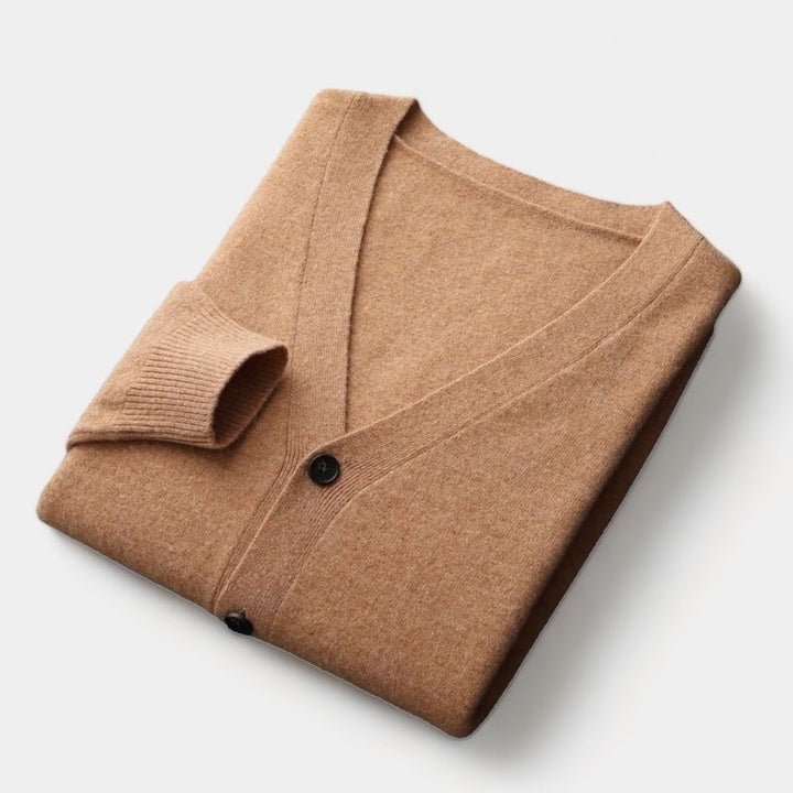Drune | Herren Cardigan, Strick, Klassisches Knopfdesign - Leichtgewichtig