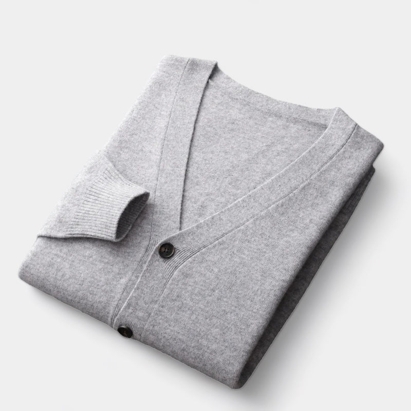Drune | Herren Cardigan, Strick, Klassisches Knopfdesign - Leichtgewichtig