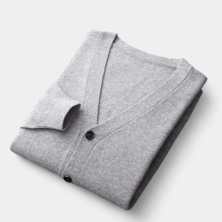 Drune | Herren Cardigan, Strick, Klassisches Knopfdesign - Leichtgewichtig