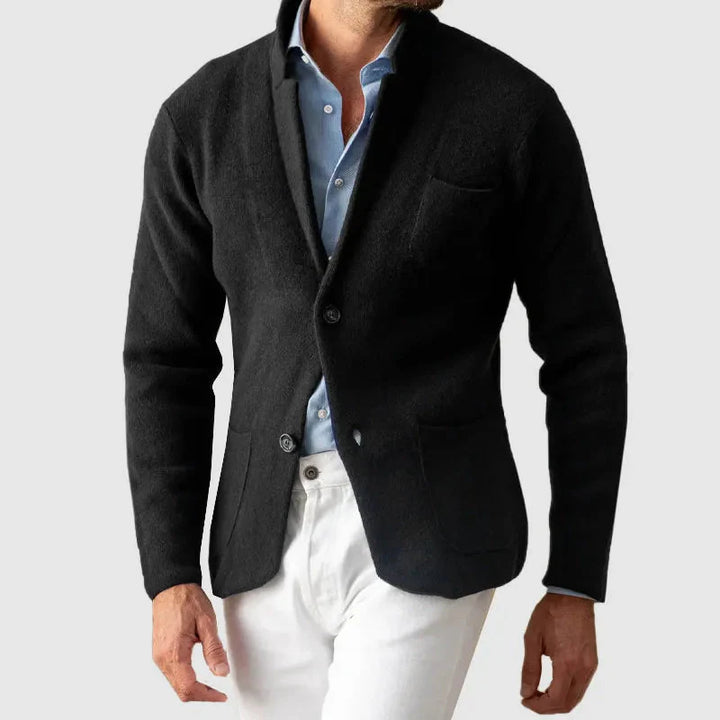 Drune | Lässiger Knopfstrickblazer