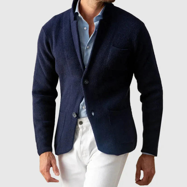 Drune | Lässiger Knopfstrickblazer