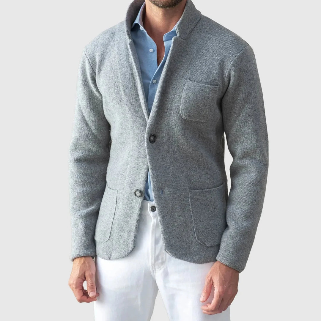 Drune | Lässiger Knopfstrickblazer