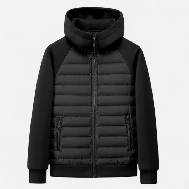 Drune | Herren Daunenjacke - Gesplittetes Steppmuster - Winter