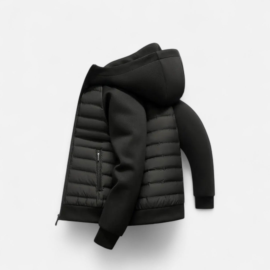Drune | Herren Daunenjacke - Gesplittetes Steppmuster - Winter