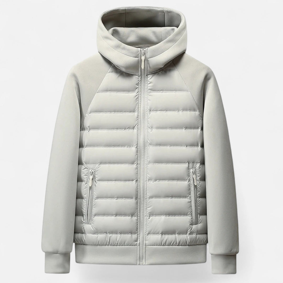 Drune | Herren Daunenjacke - Gesplittetes Steppmuster - Winter