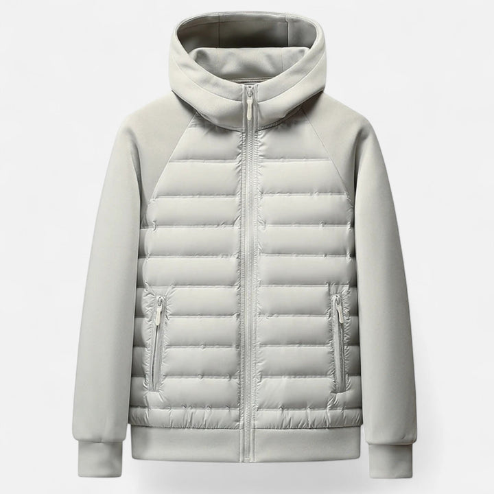 Drune | Herren Daunenjacke - Gesplittetes Steppmuster - Winter