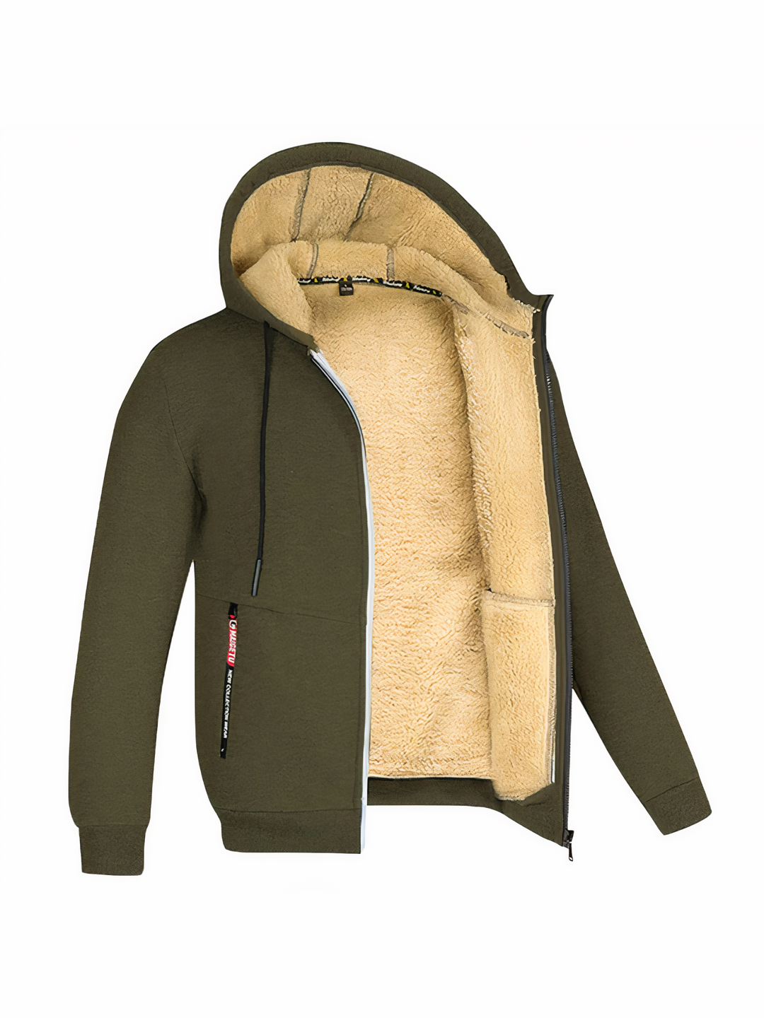 Drune | Herren Fleecejacke, Verstellbare Passform - Winter