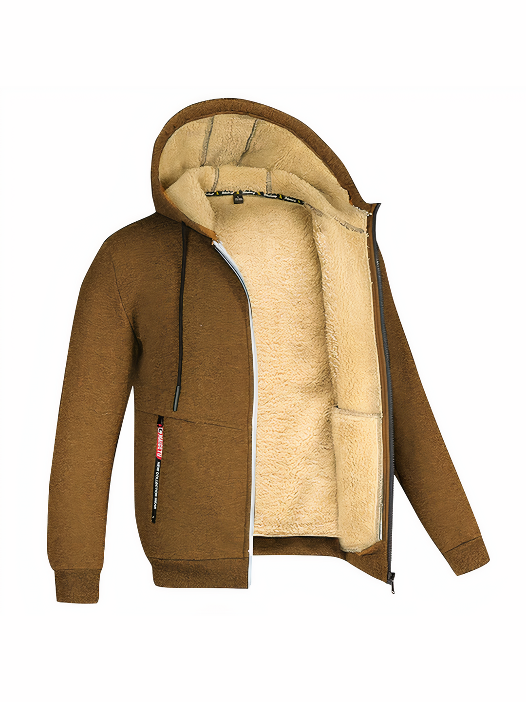 Drune | Herren Fleecejacke, Verstellbare Passform - Winter
