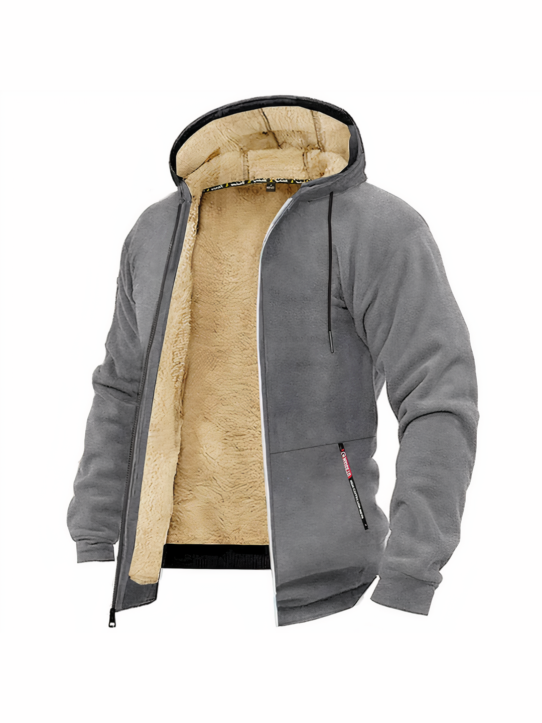 Drune | Herren Fleecejacke, Verstellbare Passform - Winter