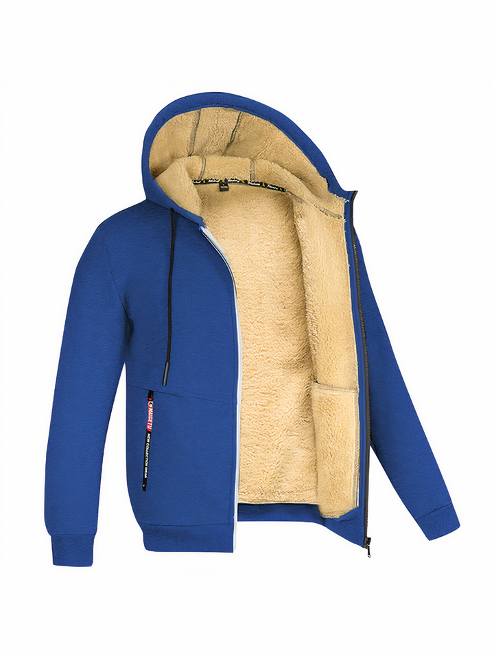 Drune | Herren Fleecejacke, Verstellbare Passform - Winter