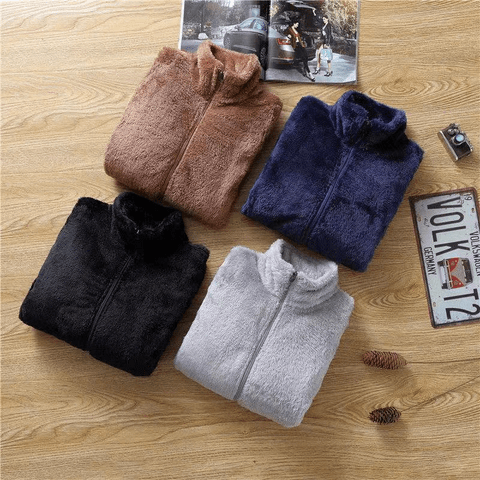 Drune | Herren Fleecejacke Slim Fit - Winter