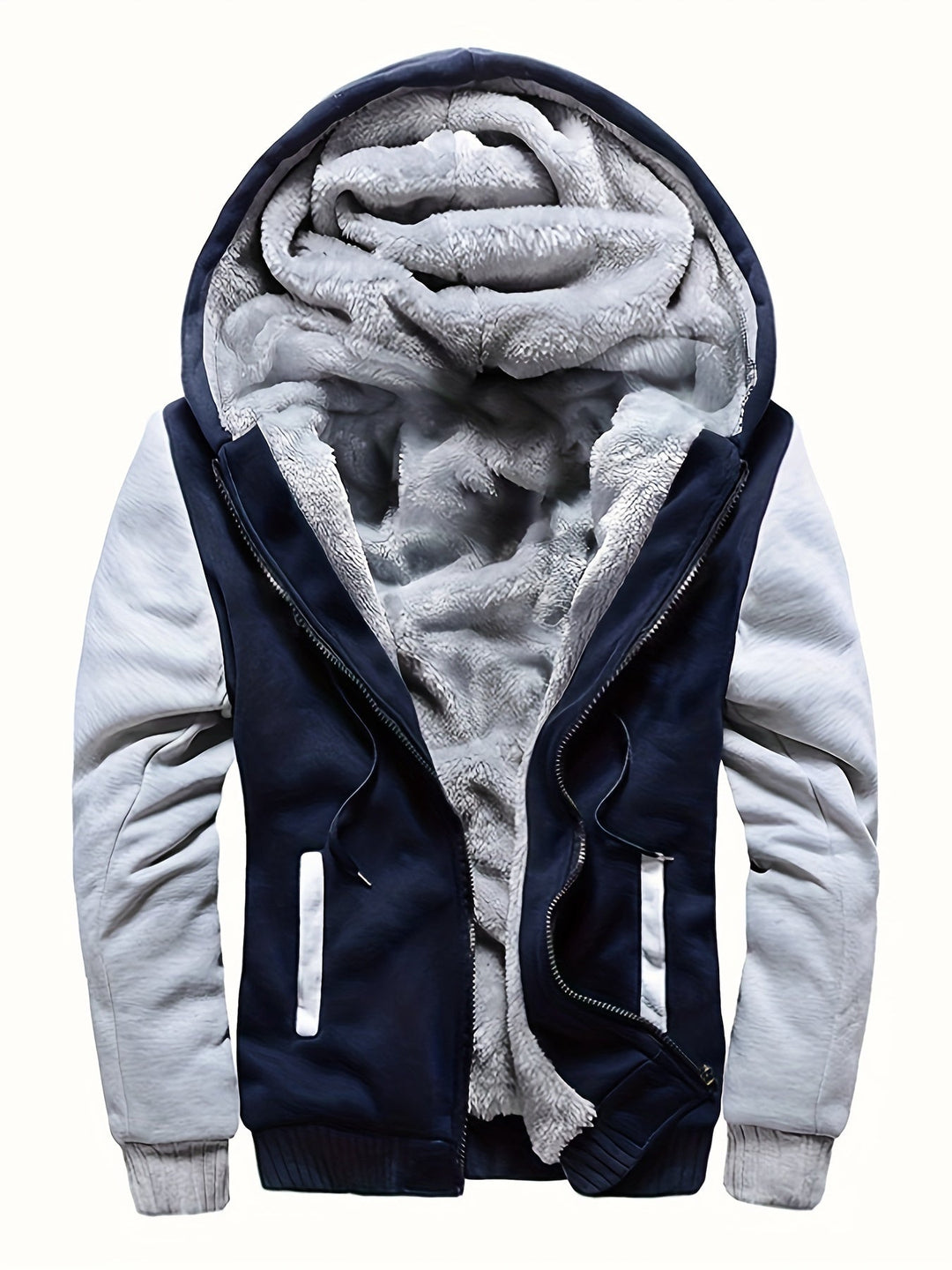 Drune | Herren Fleecejacke - Winddicht, Lässig - Normale Passform