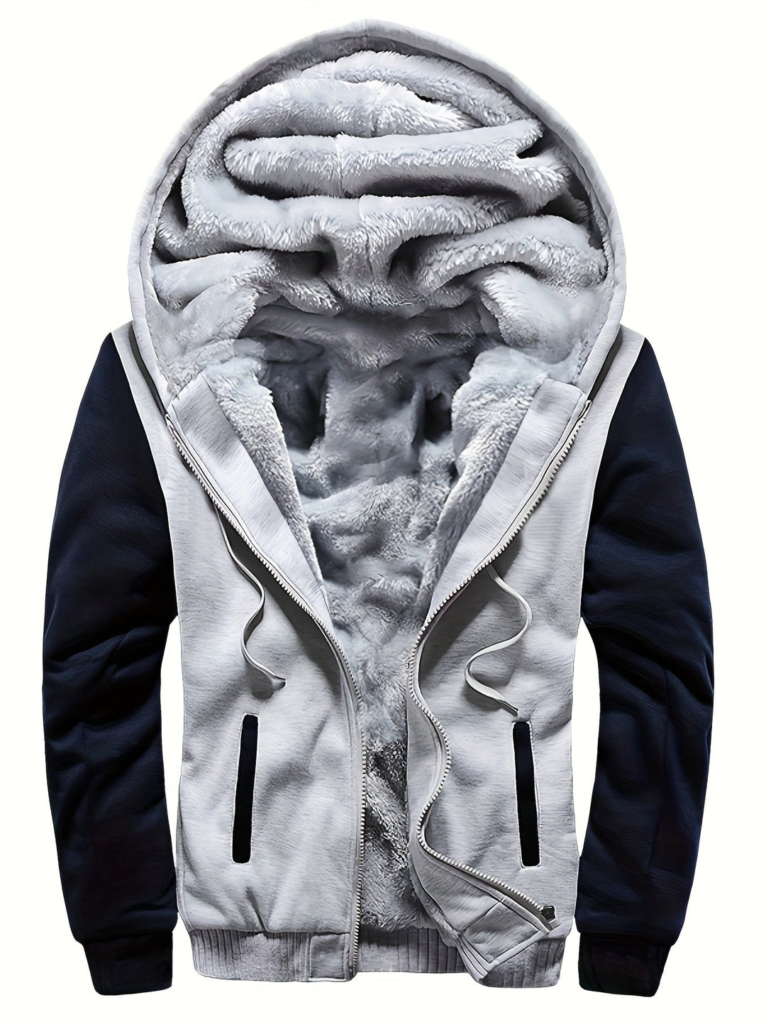 Drune | Herren Fleecejacke - Winddicht, Lässig - Normale Passform