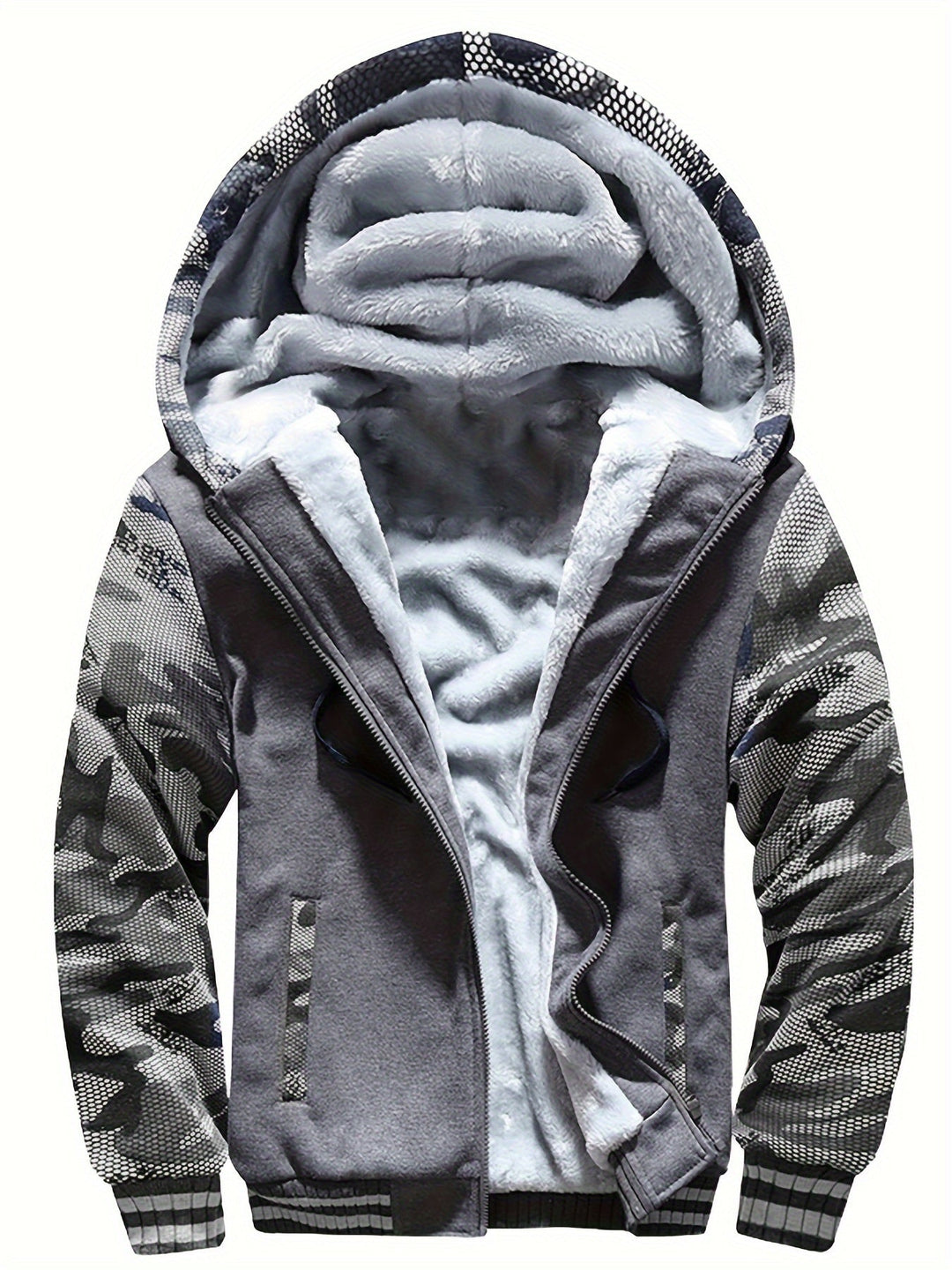 Drune | Herren Fleecejacke - Winddicht, Lässig - Normale Passform