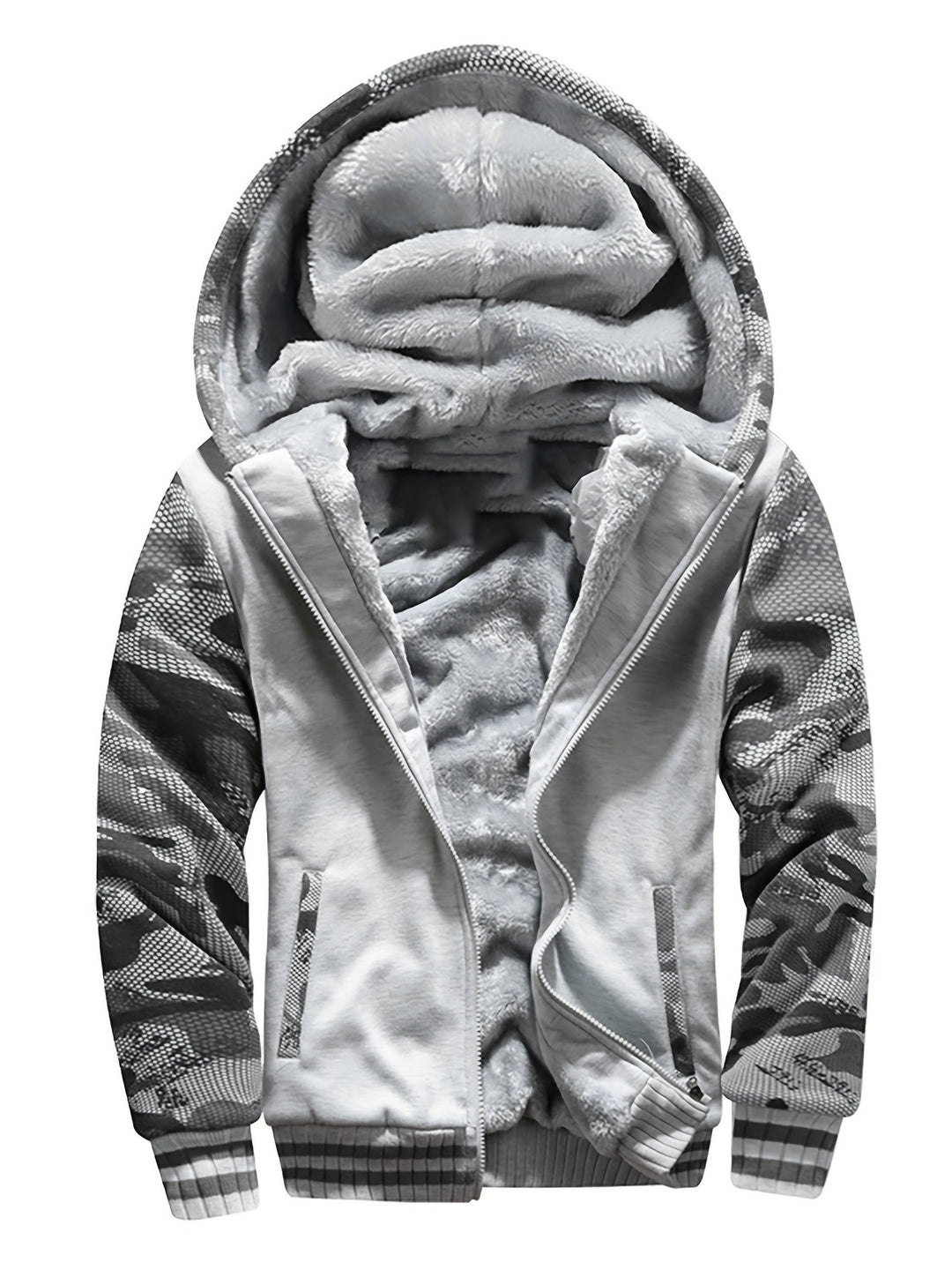 Drune | Herren Fleecejacke - Winddicht, Lässig - Normale Passform