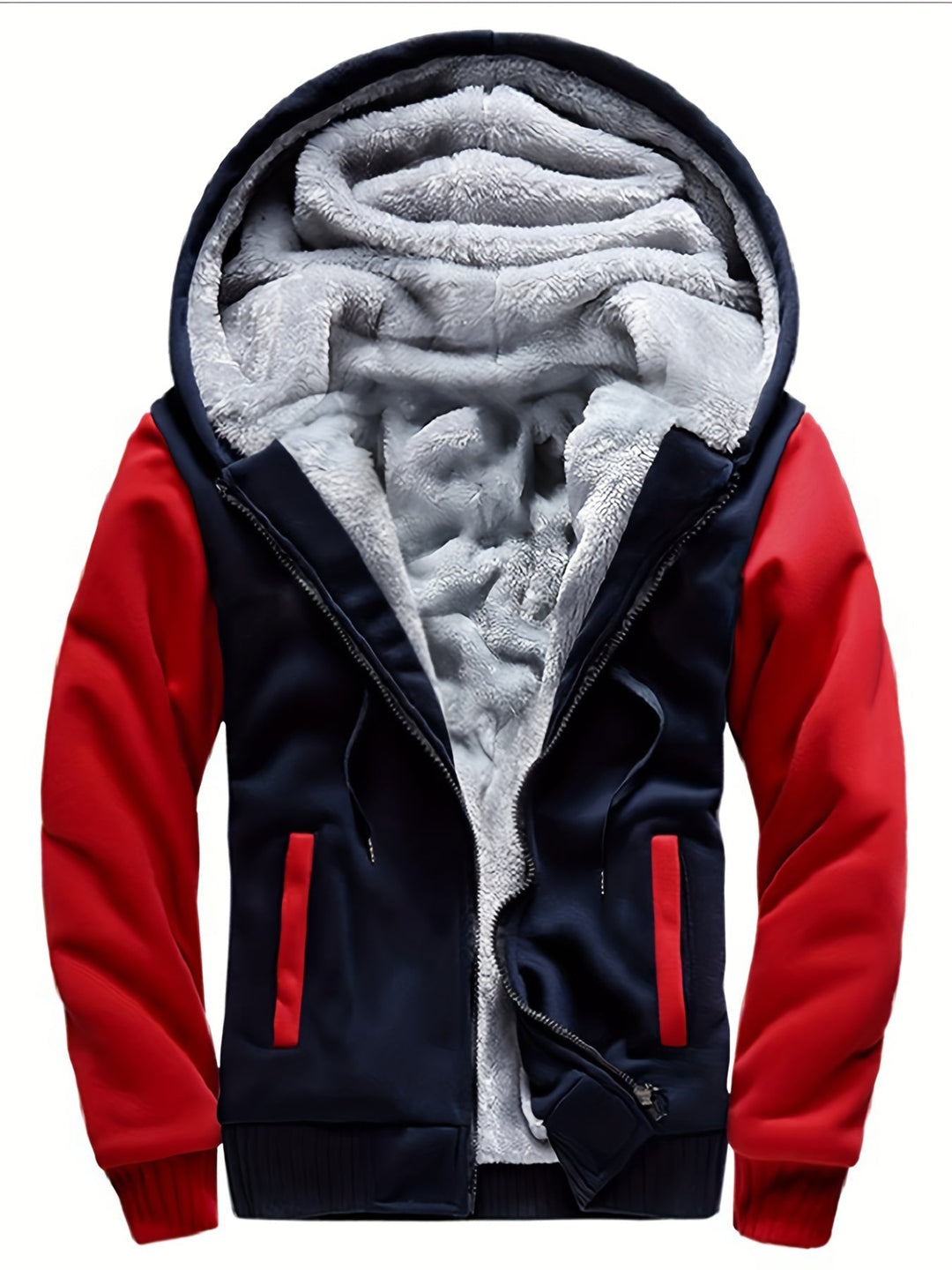 Drune | Herren Fleecejacke - Winddicht, Lässig - Normale Passform