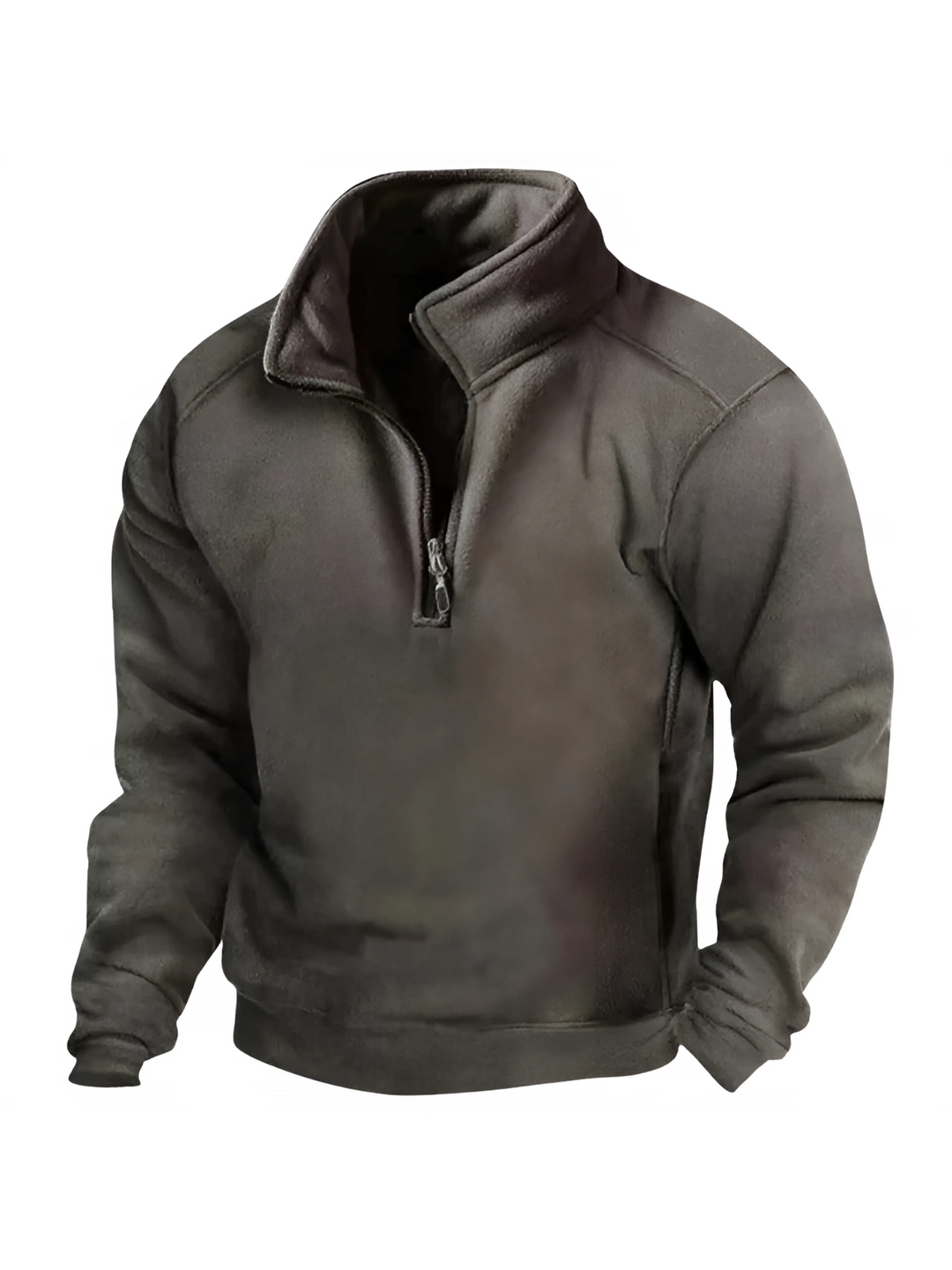 Drune | Herren Half Zip Sweatshirt - Winter Fit