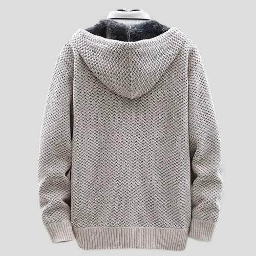 Drune | Strickfleece Zip Hoodie