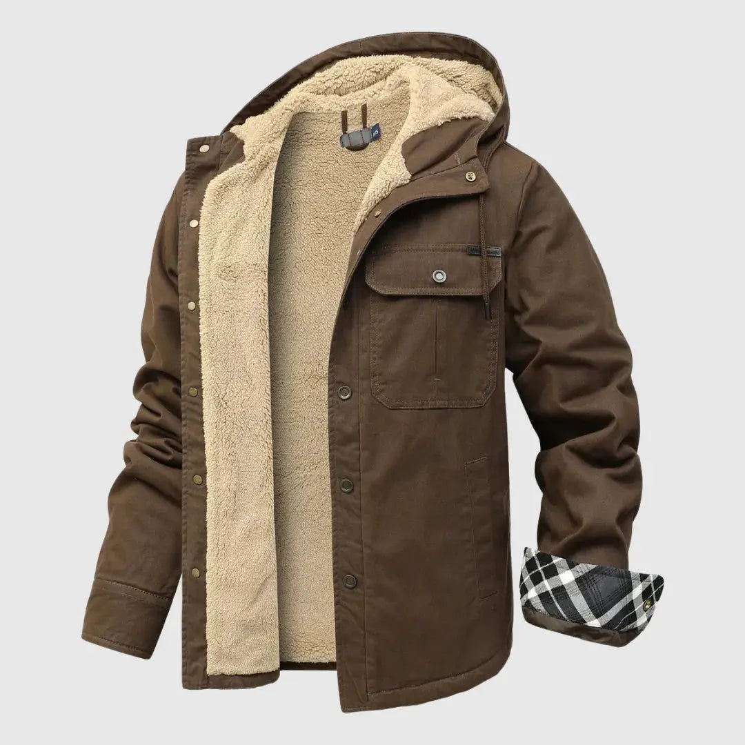 Drune | Sherpa-Fleece-Jacke