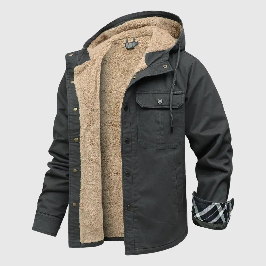Drune | Sherpa-Fleece-Jacke