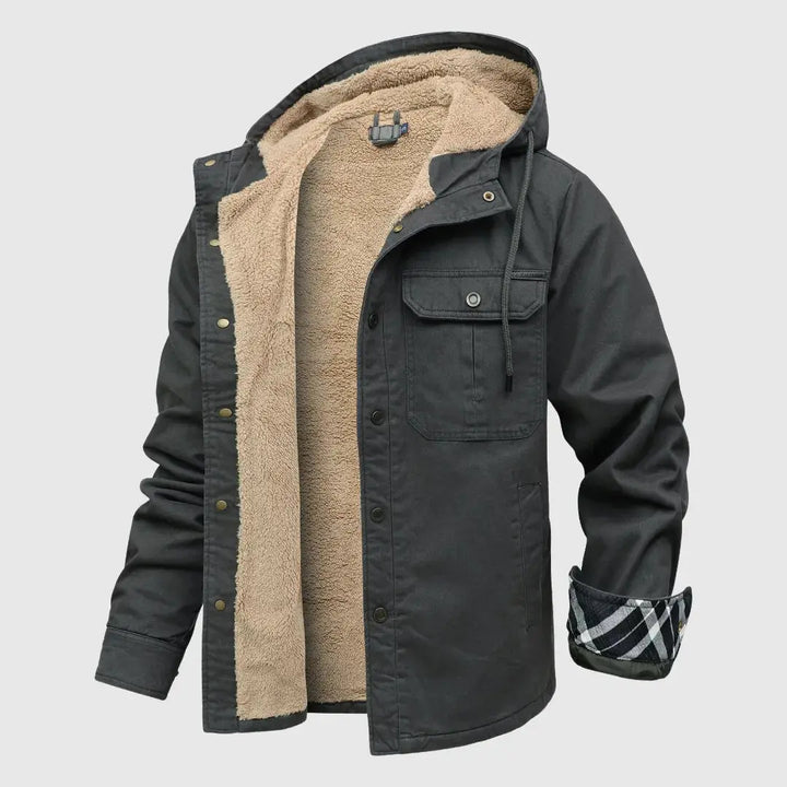 Drune | Sherpa-Fleece-Jacke