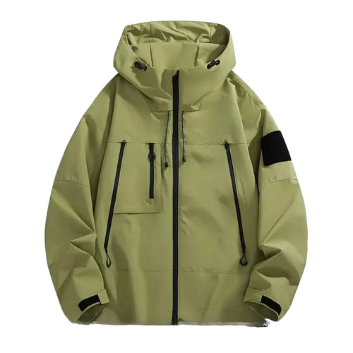 Drune | Herren Softshelljacke - Lockere Passform mit Kapuze