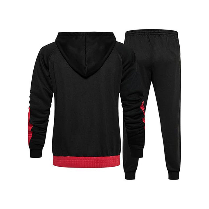 Drune | Herren Trainingsanzug, Kapuze, Atmungsaktives Material - Regulär Fit