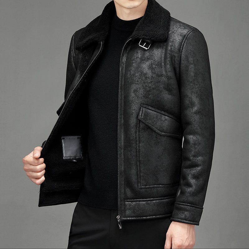 Drune | Premium Wildleder Herbstjacke Für Herren