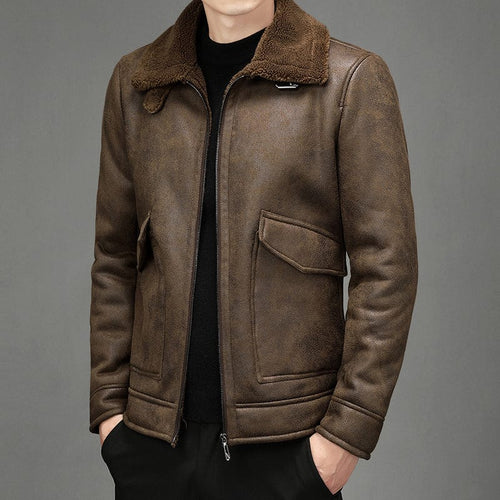 Drune | Premium Wildleder Herbstjacke Für Herren