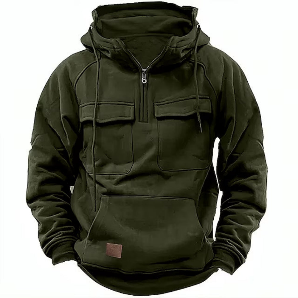 Drune | Leichte Herbstliche Kapuzenjacke Für Herren