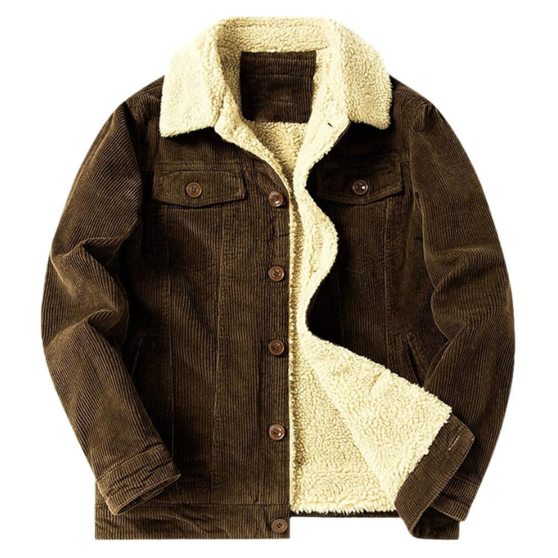 Drune | Warme Cordjacke Für Herren