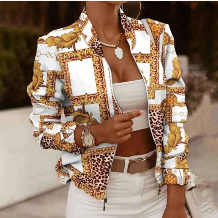 Drune | Elegante Druck-Sommerjacke